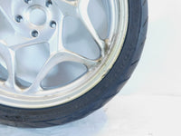 2005-2013 BMW F800ST Silver Cast Rear Wheel Rim & Tire - 36317684724 - C3 Cycle