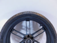 2006-2010 Buell XB XB12 XB12X Ulysses Cast 6 Spoke Front Black Wheel Rim & Tire - C3 Cycle