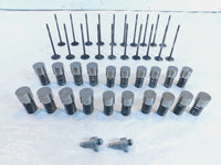 Yamaha FZR1000 Engine Motor Cylinder Head Intake & Exhaust Valves & Springs - C3 Cycle