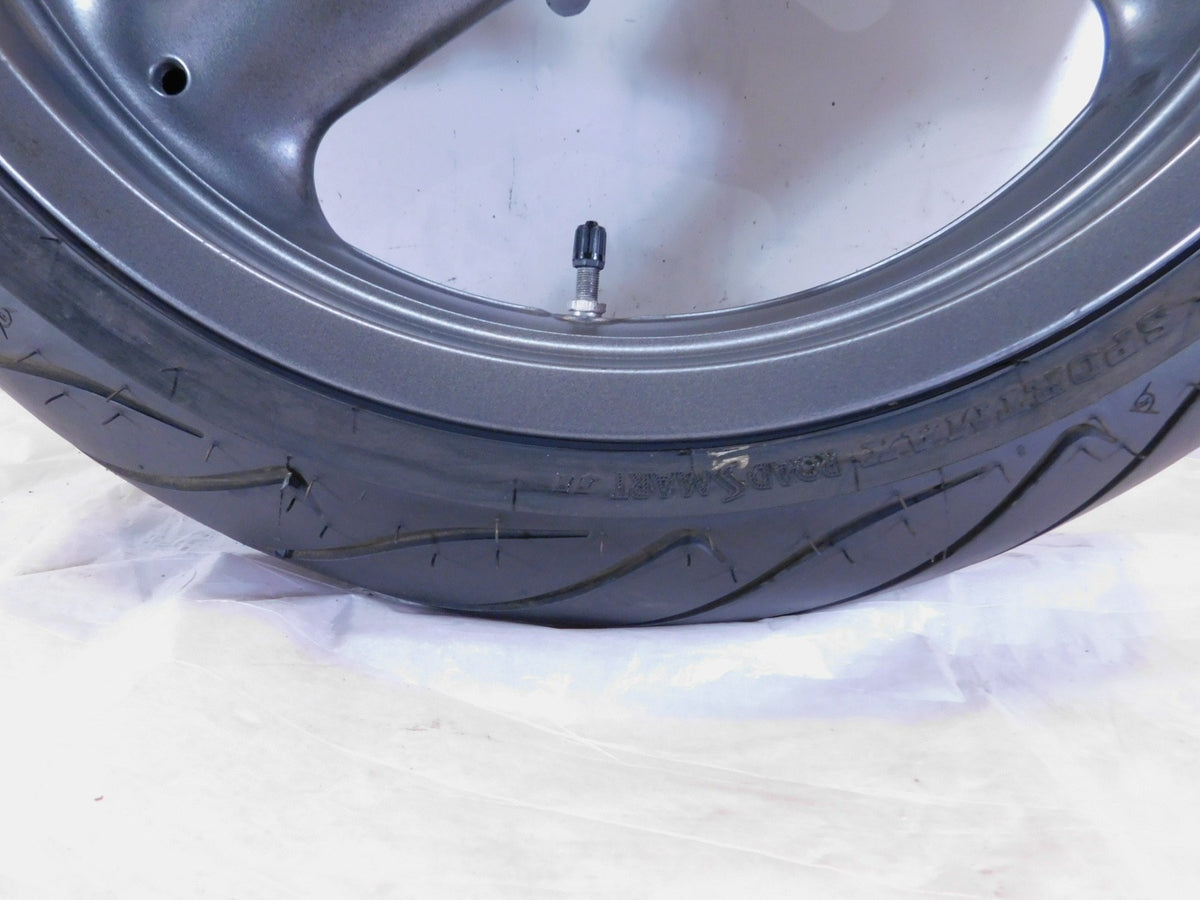 1991-2003 Triumph Sprint 900 & Trophy 900 1200 Gray Front Wheel Rim & Tire - C3 Cycle