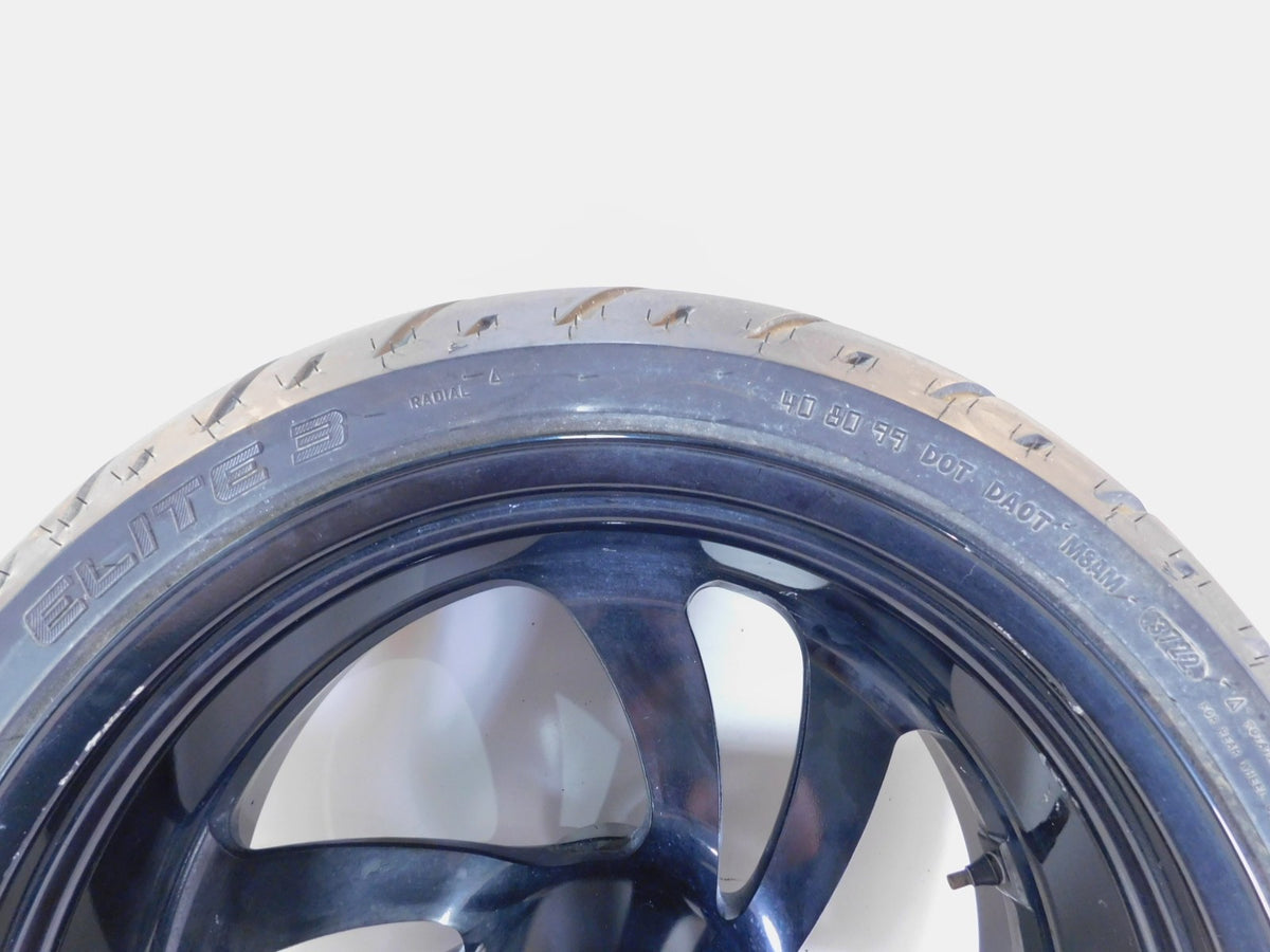 2006 2007 & 2008 Victory Kingpin & Vegas Black Cast Rear Wheel Rim - 18" x 5" - C3 Cycle