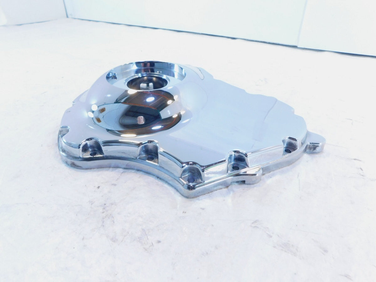 02-03 Harley Davidson VRod VRSC Chrome Left Engine Motor Alternator Stator Cover - C3 Cycle