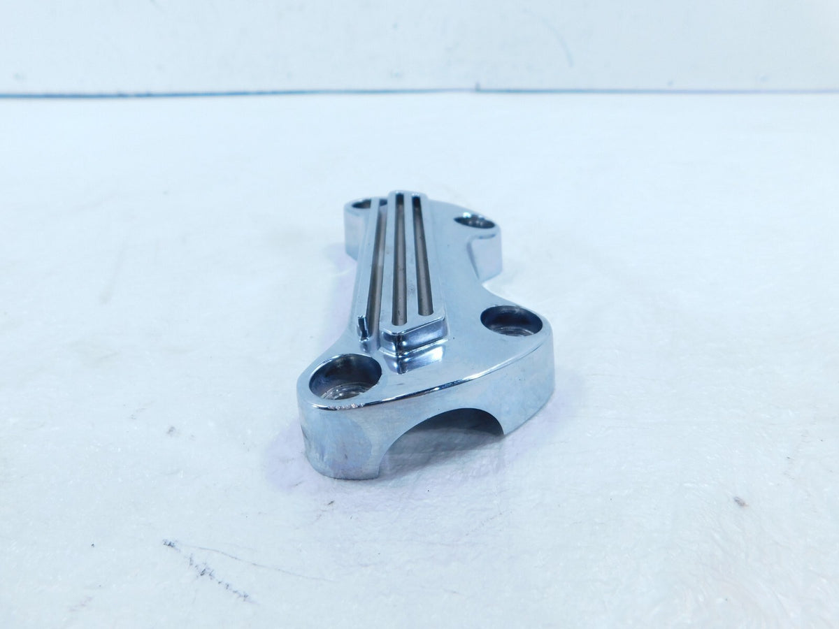 Harley Davidson Sportster 883 1200 Top Chrome Handlebar Handle Bar Riser Bracket - C3 Cycle