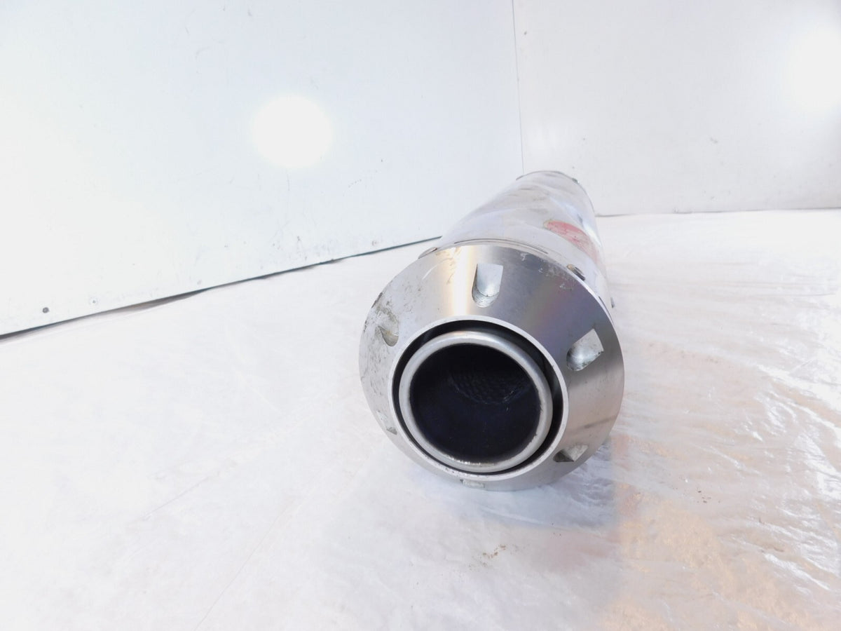 2006-2009 Moto Guzzi Norge 1200 IE Mistral Chrome Exhaust Muffler Silencer Pipe - C3 Cycle
