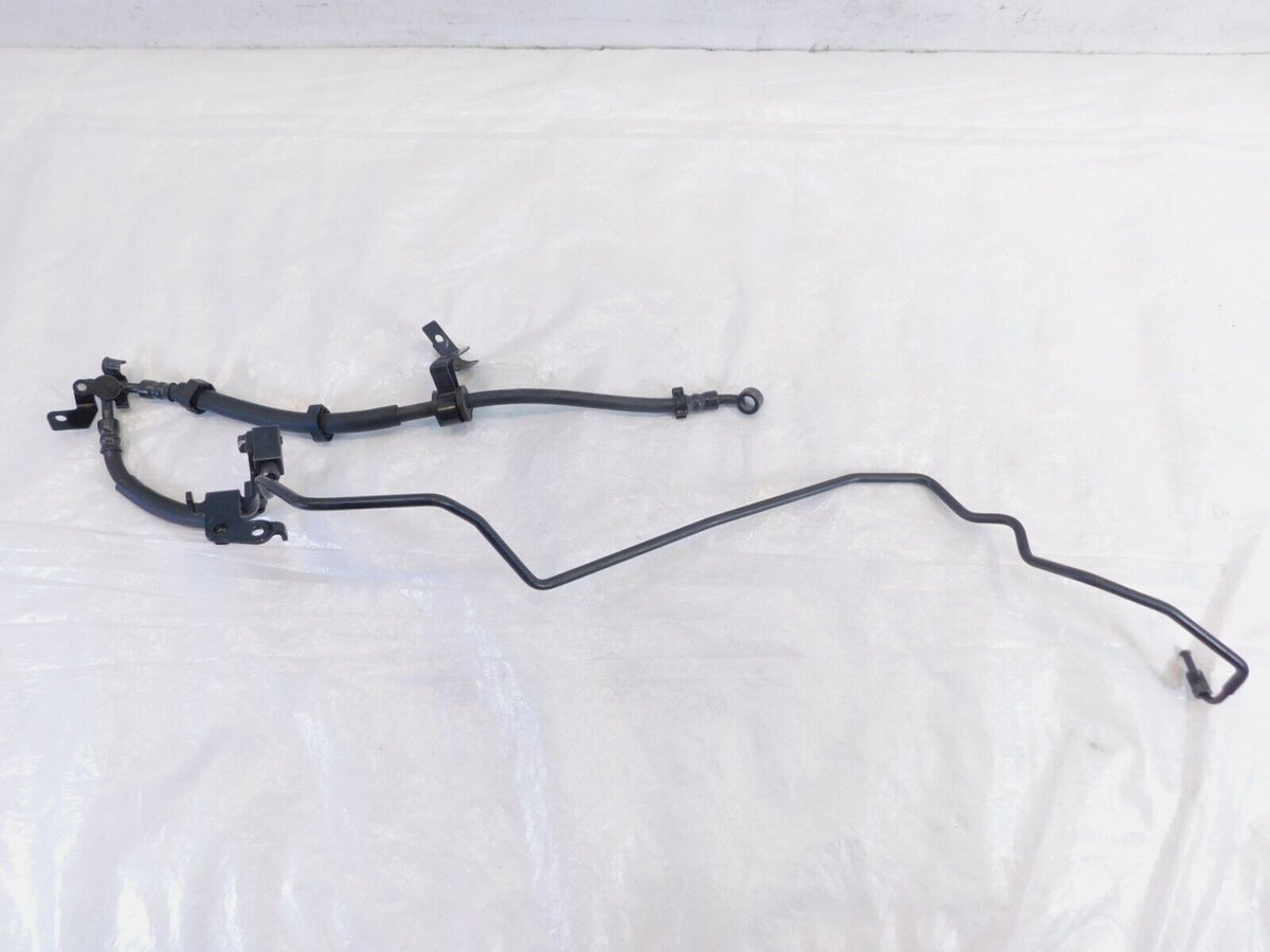 2019 & 2020 Honda Z125 Grom 125 ABS Front Brake Hose Pipe Lines & Mount Brackets - C3 Cycle