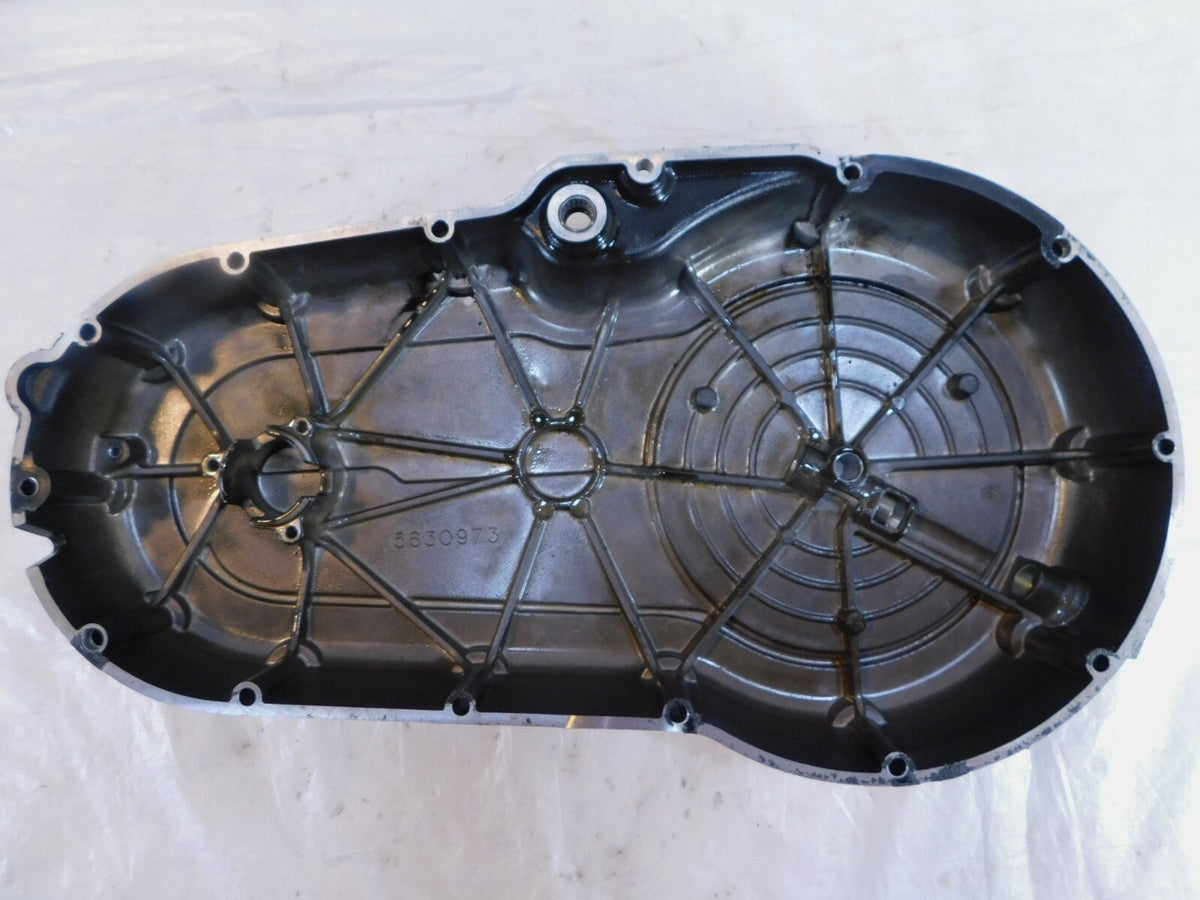 Victory Deluxe & Standard V92 Cruiser Black Engine Motor Left Side Primary Cover - C3 Cycle