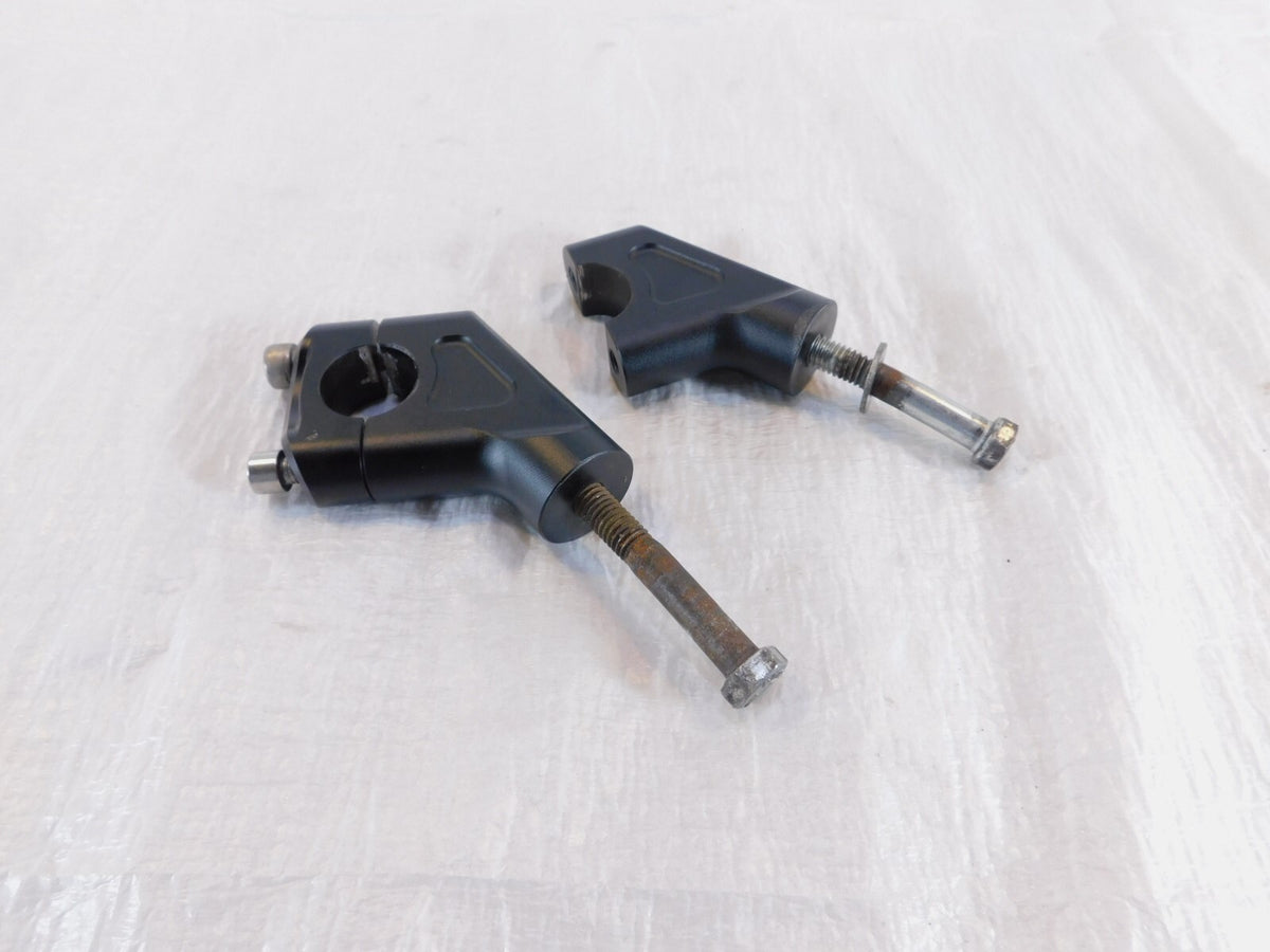 2002-2014 Triumph America & LT Front Handle Bar Handlebar Riser Mount Clamps - C3 Cycle