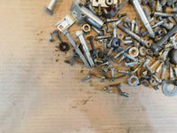 2012 12 Piaggio Vespa LX 50 Miscellaneous Engine Nuts Bolts Brackets Parts Lot - C3 Cycle