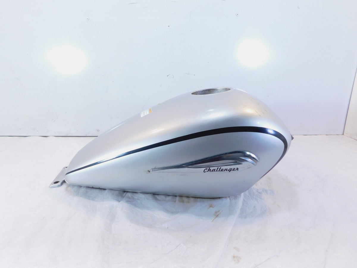 Cixi Kingring Rongyao Aggressor V & Jinlun 250cc Silver Fuel Gas Petrol Tank - C3 Cycle