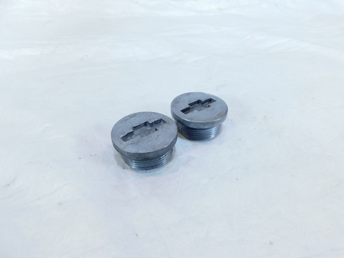 1986 86 Harley Davidson Sportster 883 & 1100 Front Fork Tube Plug Caps 45993-86 - C3 Cycle