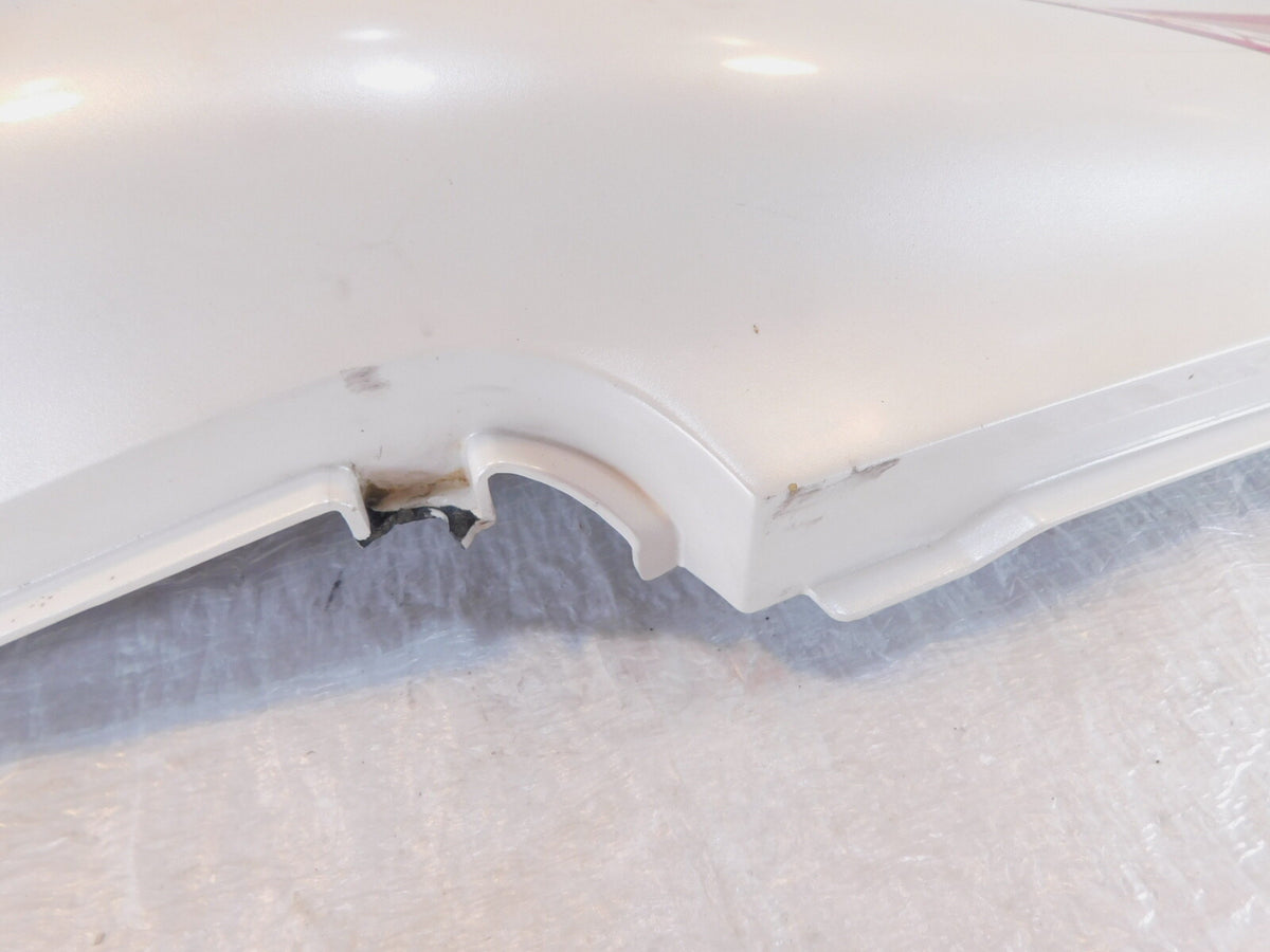 1994 Yamaha FZR600R FZR600 White Red Right Frame Side Cover Fairing Cowling Cowl - C3 Cycle