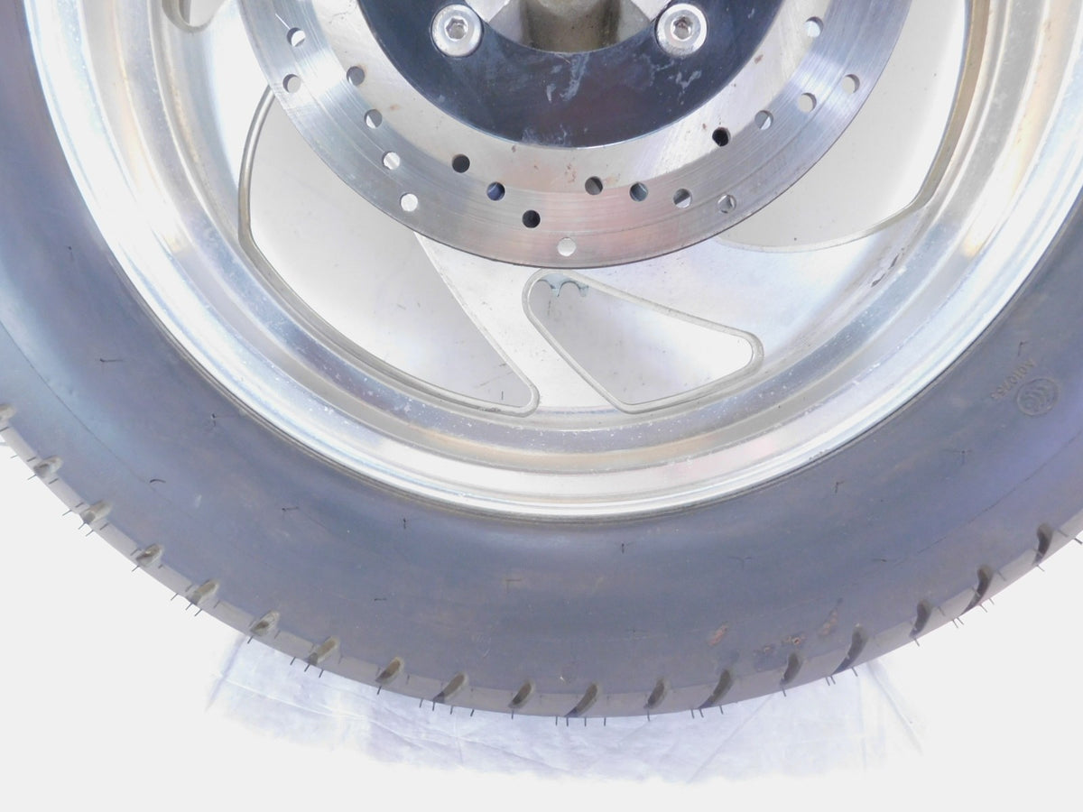 Cixi Kingring Rongyao Aggressor V & Jinlun 250cc Silver Rear Wheel Rim & Tire - C3 Cycle