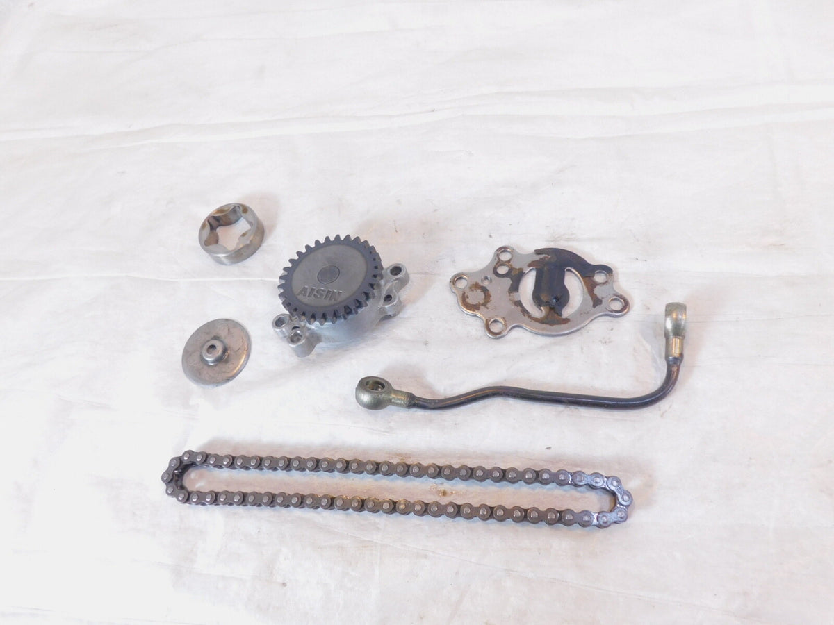 Kawasaki LTD Belt KZ440 KZ440D KZ 440 Engine Motor Oil Pump w/ Chain Pipe & Gear - C3 Cycle