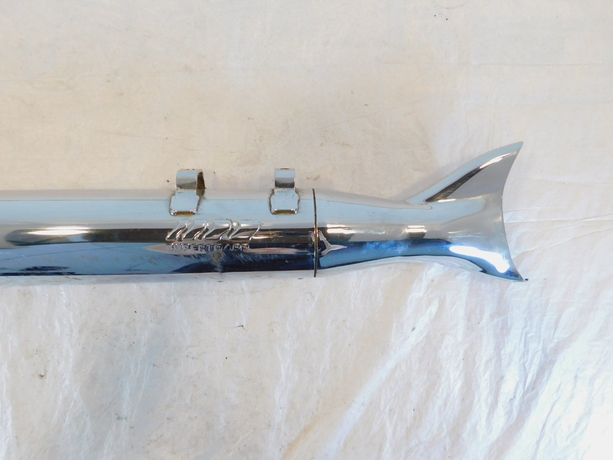 Harley Davidson Road King & Electra Glide Left Slip On Exhaust Pipe Muffler - C3 Cycle