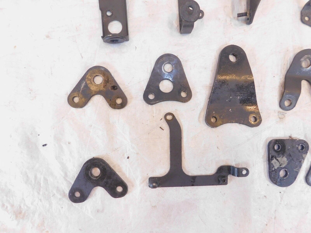 2003 03 Honda VTX1800C Retro Miscellaneous Bracket Mounts & Stays Parts Box Lot - C3 Cycle