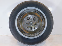 1983-1985 Harley Davidson XLH 1000 Ironhead Sportster Silver Rear Wheel Rim Tire - C3 Cycle