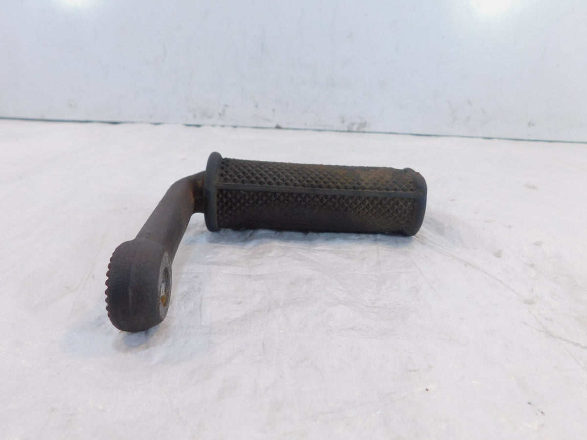 BMW Airhead R100 R60 R75 R80 R90 /6 R100RS Left Front Footrest Foot Peg w/ Mount - C3 Cycle