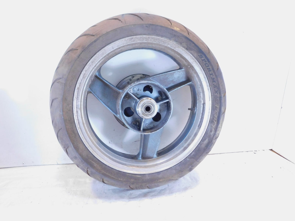 1992-1993 Kawasaki Ninja ZX6 ZX600 ZX600D Rear Wheel Rim Hub & Brake Disc Rotor - C3 Cycle