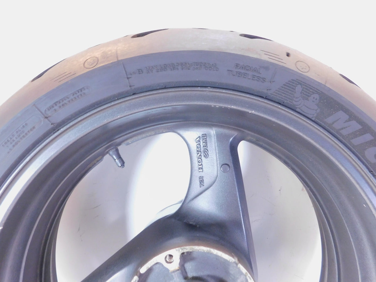 Honda VTR1000F Super Hawk Firestorm 1000 Rear Wheel Rim Rotor & Tire 17" x 5.50" - C3 Cycle