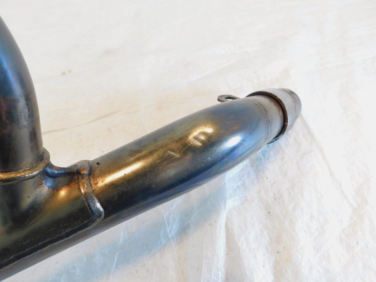 Harley Davidson Dyna Super Glide Low Rider Chrome Rear Exhaust Header Pipe - C3 Cycle