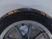 Harley Davidson Dyna Softail Sportster 883 1200 Silver Cast Rear Tire Wheel Rim - C3 Cycle