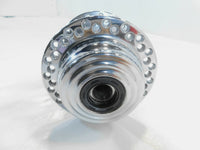 Harley Davidson Softail & Dyna Wide Glide Custom Chrome Laced Front Wheel Hub - C3 Cycle