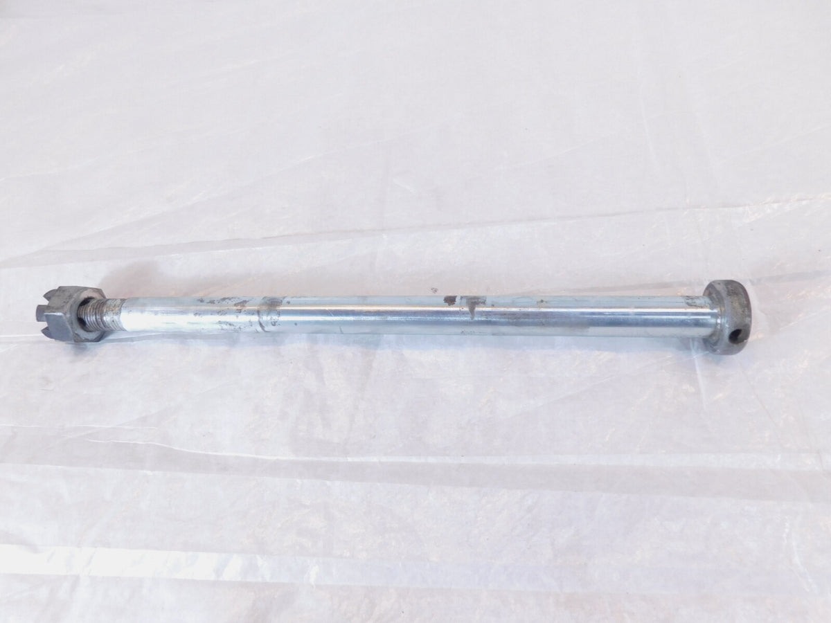 Kawasaki LTD Belt KZ440 KZ440D KZ 440 Front Wheel Axle Pivot Bolt Shaft w/ Nut - C3 Cycle