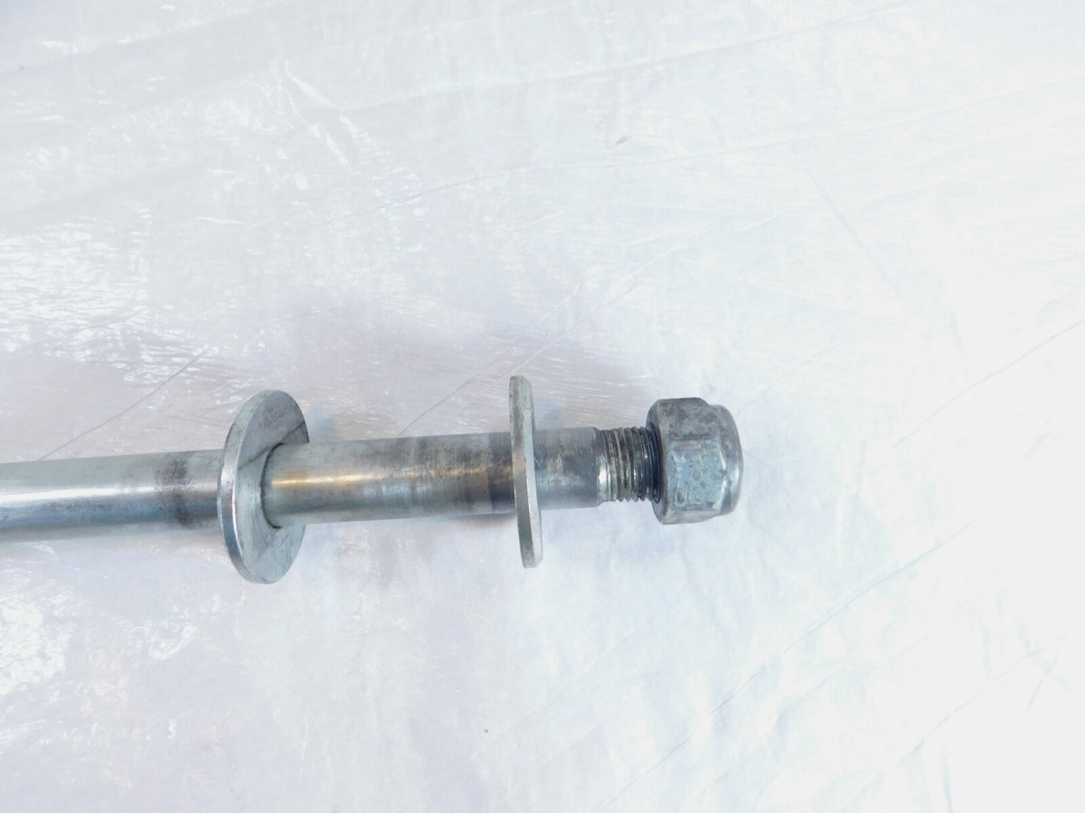2002 02 MZ Skorpion Tour MZ660 660cc Rear Wheel Axle Bolt Shaft w/ Spacers & Nut - C3 Cycle