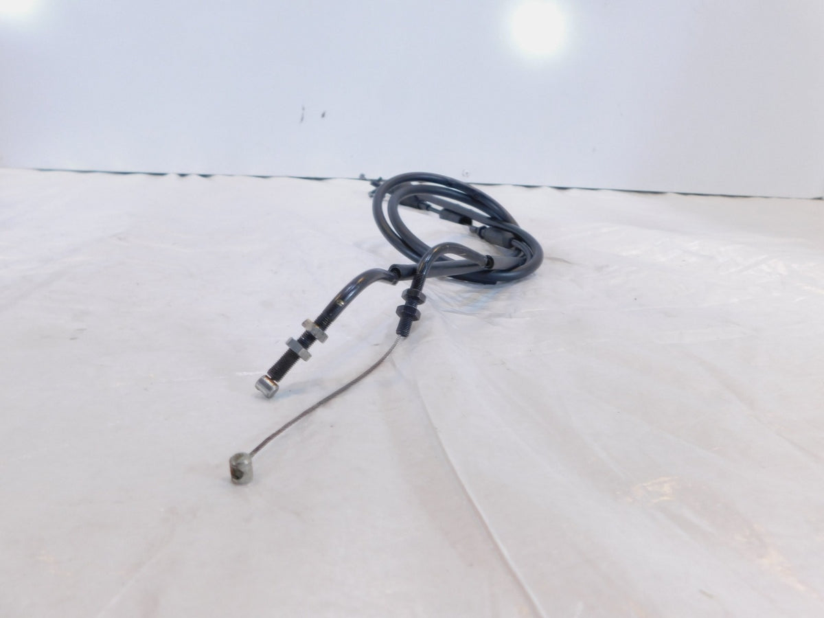 2008-12 Triumph Street Triple 675 675R Handlebar Push/Pull Throttle Cable Lines - C3 Cycle