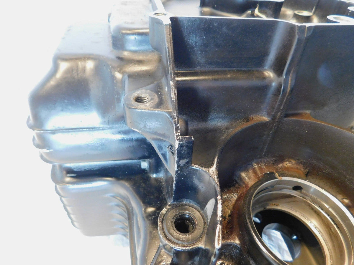 1982 82 Honda CM450C 450 Custom Black Engine Motor Crankcase Cases Motor Block - C3 Cycle