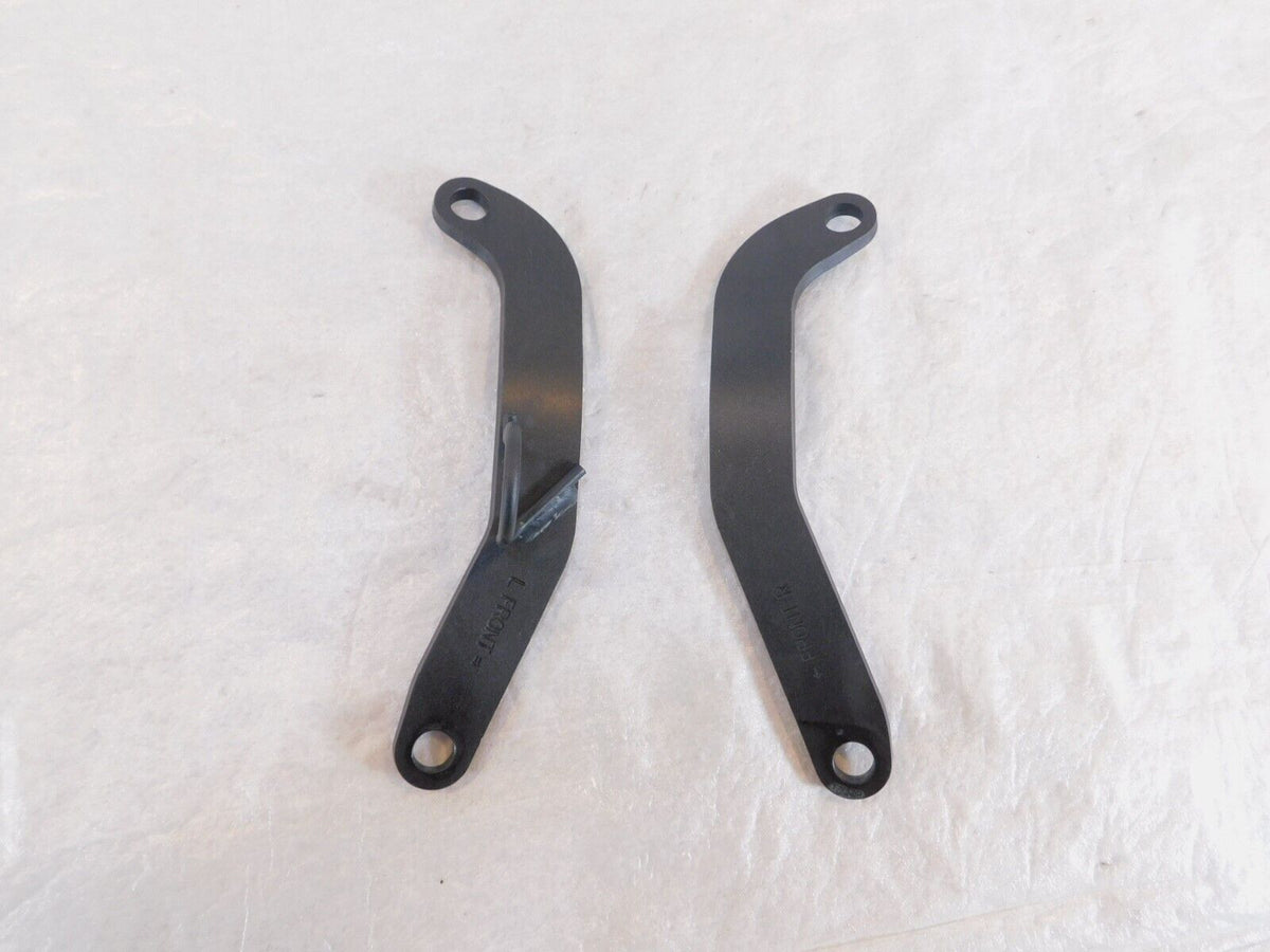 Kawasaki Z400 ER400 Left & Right Engine Frame Fitting Plate Bracket Mounts - C3 Cycle