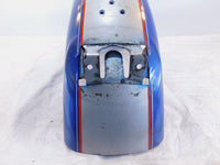 1981-1993 Harley Davidson Sportster 883 1100 1200 Silver Blue Rear Cover Fender - C3 Cycle