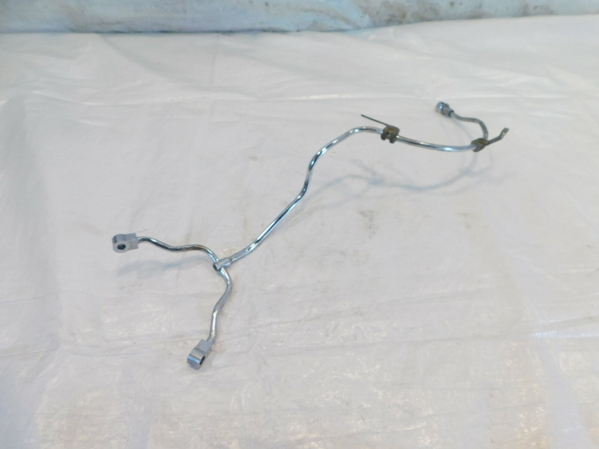1989-1998 Honda PC800 Pacific Coast 800 Front Cylinder Head Oil Feed Line Pipe - C3 Cycle