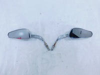 Pair Harley Dyna Sportster Softail FXR Sportster Front Chrome Rear View Mirrors - C3 Cycle