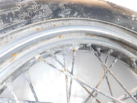 Harley Dyna Softail Sportster 883 1200 Chrome Laced Rear Wheel Rim & Tire -Rust - C3 Cycle