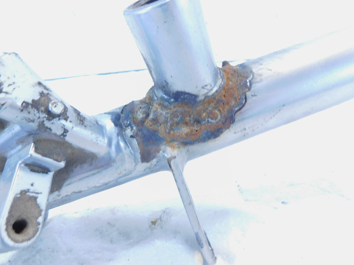 Harley Davidson V-Rod VRSC Silver Lower Left Frame Cradle Engine Mount Bracket - C3 Cycle
