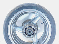 2002 2003 2004 2005 Kawasaki ZZR1200 ZX1200C Chrome Rear Wheel Rim - 17" & Rotor - C3 Cycle