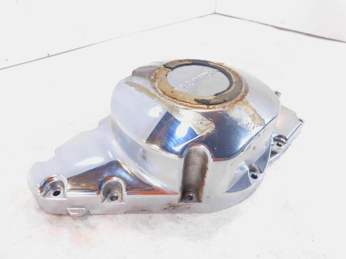 Honda Fury 1300 VT1300 & VTX1300 Black Engine Motor Left Side Crankcase Cover - C3 Cycle
