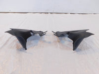 BMW K75RT K100LT K100RT Right/Left Side Front Radiator Shroud Infill Trim Covers - C3 Cycle