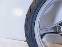 BMW K1 K1100LT R1100R R1100RT R1100RS & R850R Cast Silver Rear Wheel Rim & Tire - C3 Cycle