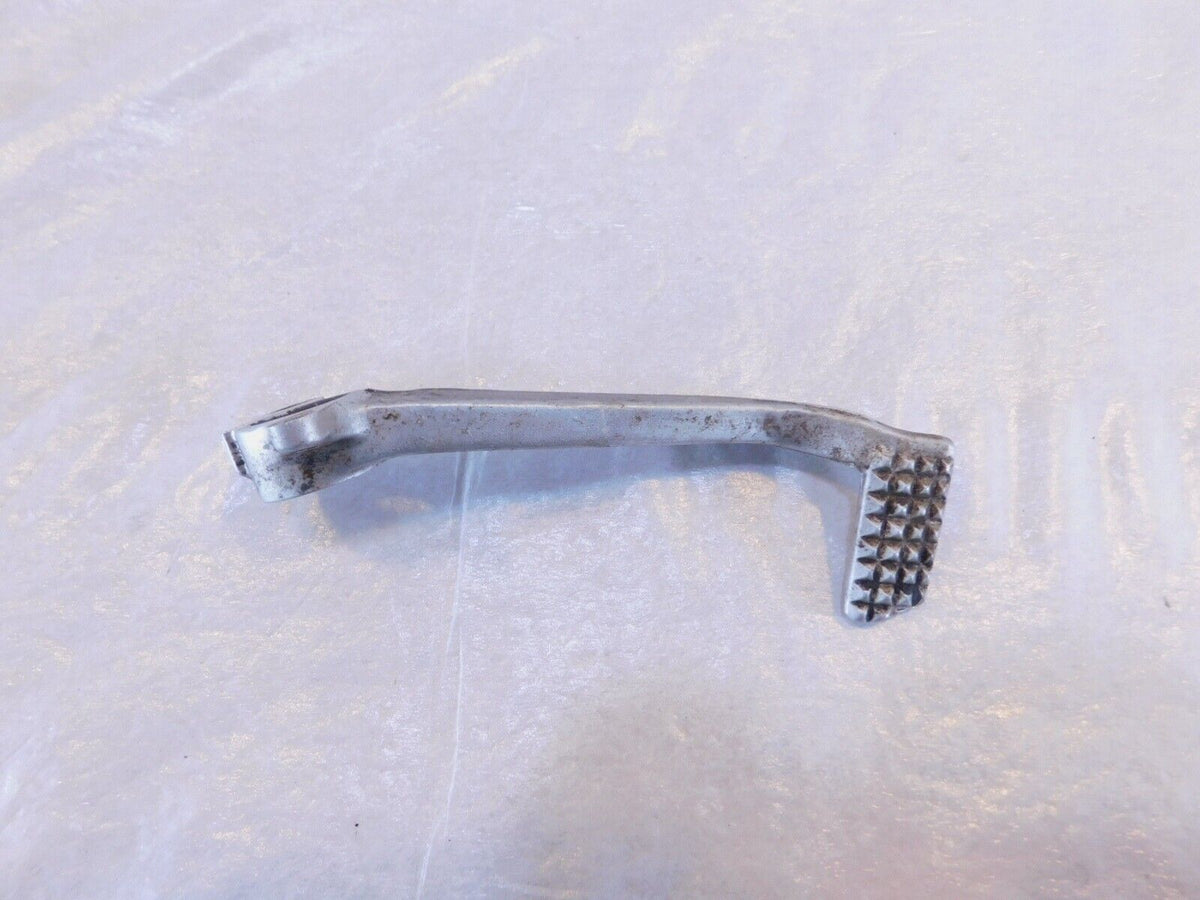 1990-1993 Kawasaki Ninja ZX6 ZX600D Silver Rear Wheel Foot Brake Pedal Lever - C3 Cycle