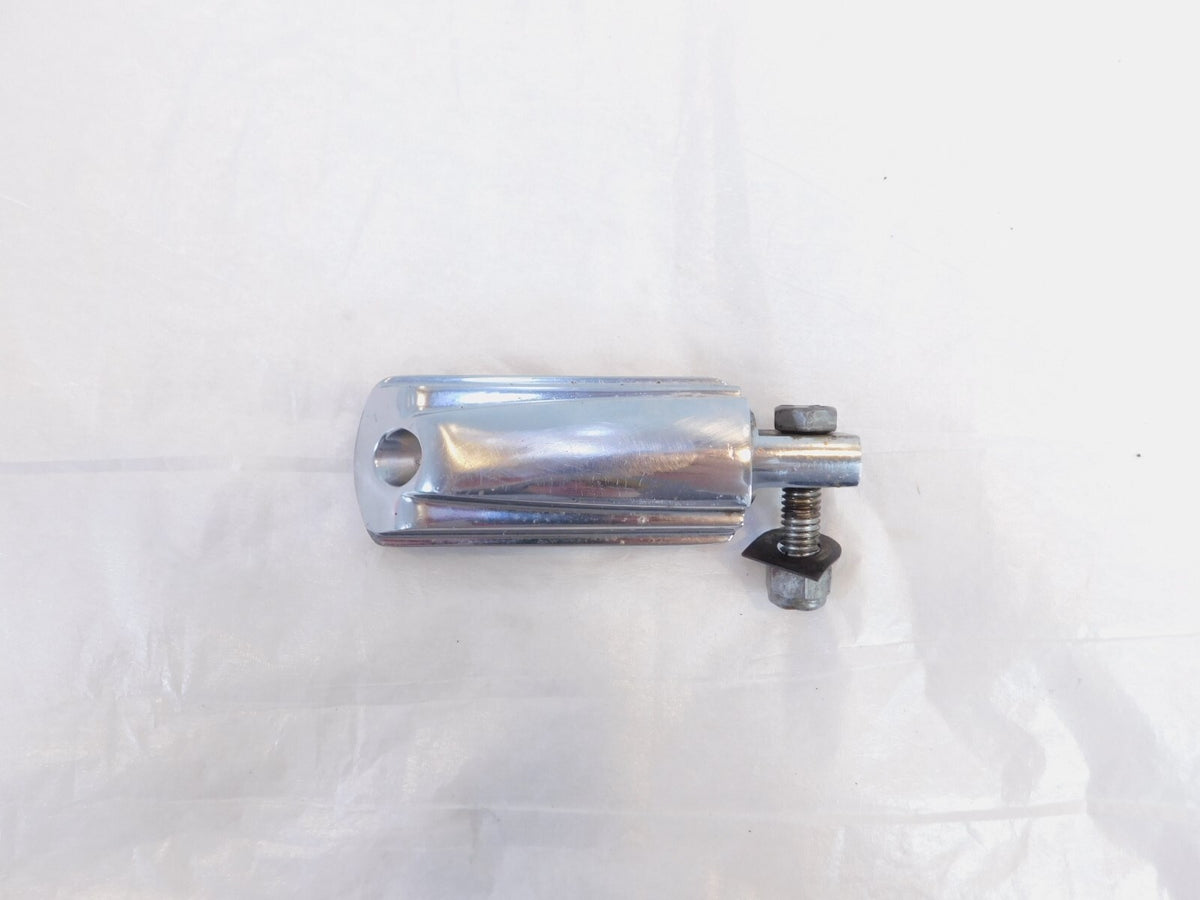 Harley Touring FXR Dyna Sportster & Softail Chrome & Rubber Footpeg Footrest
