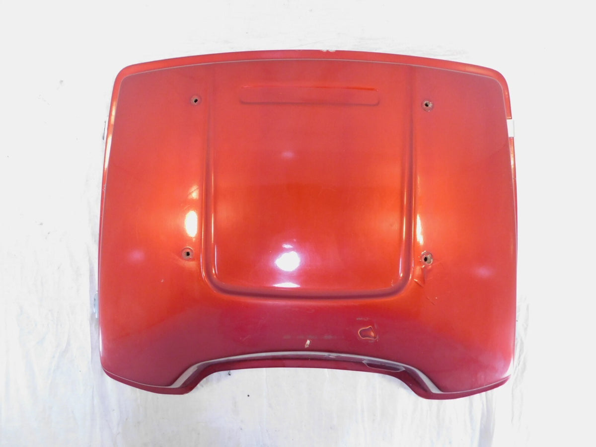 86-90 Harley Davidson Touring Tour Electra Glide Red Luggage Tour-Pak Lid - Hole - C3 Cycle