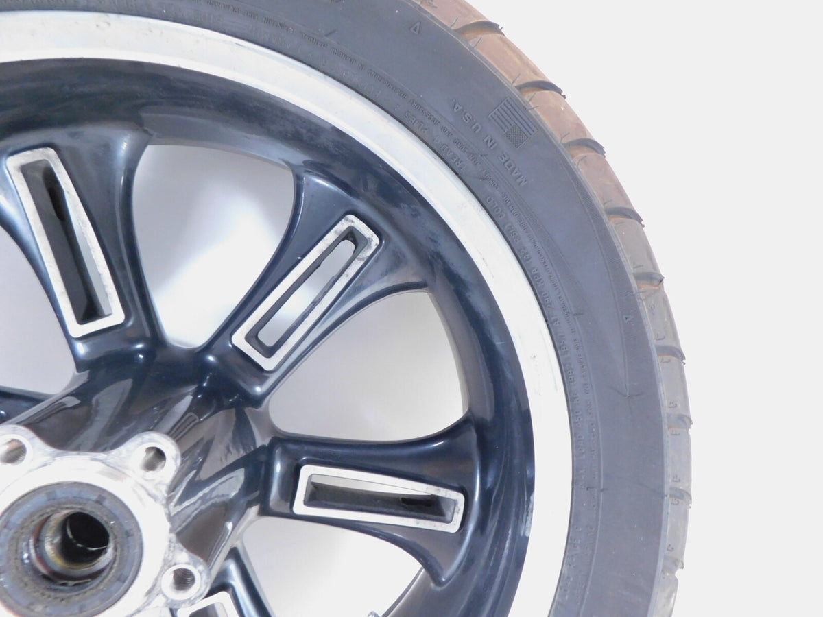 2010-2017 Victory Cross Country & Cross Roads & Vision Black Back Rear Wheel Rim - C3 Cycle