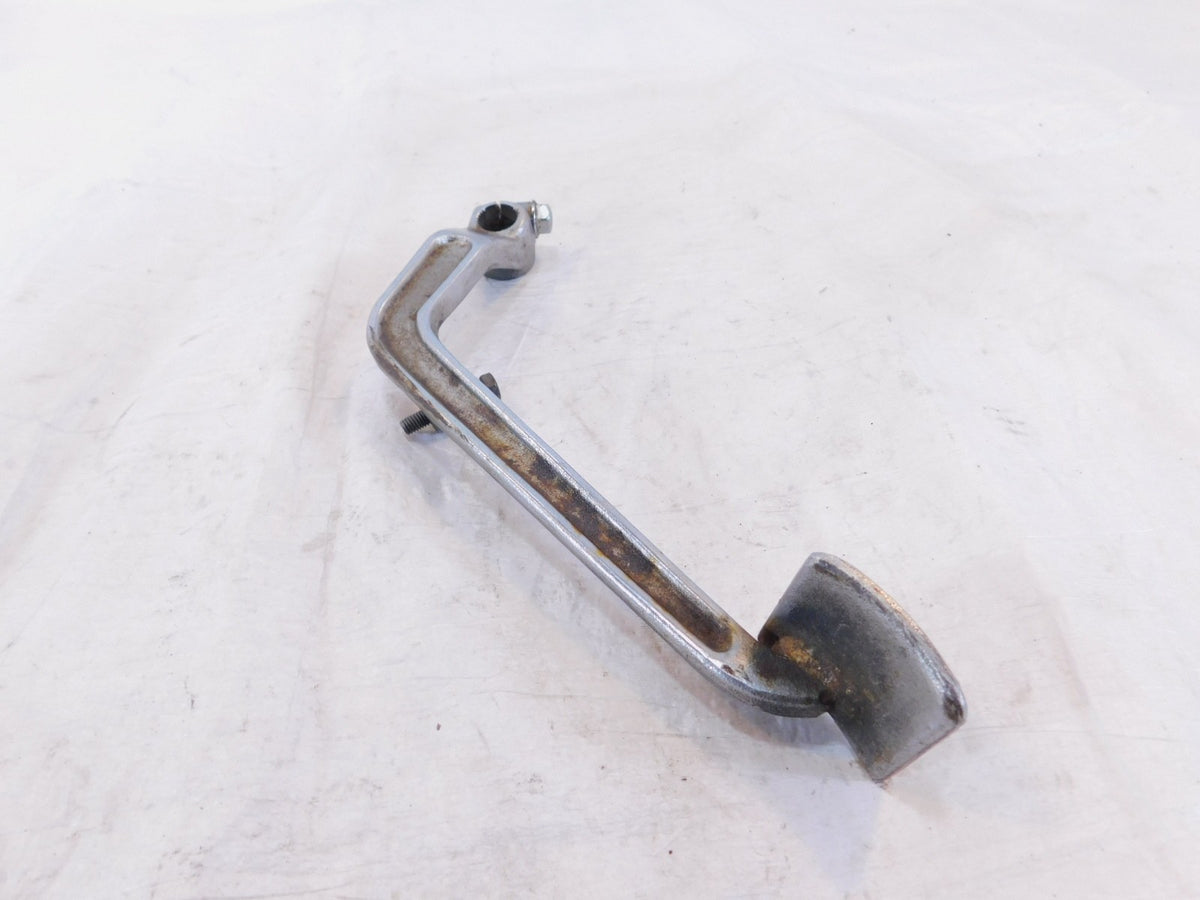1983-1985 Honda CB650 CB650SC Nighthawk 650 Silver Rear Foot Brake Pedal Lever - C3 Cycle