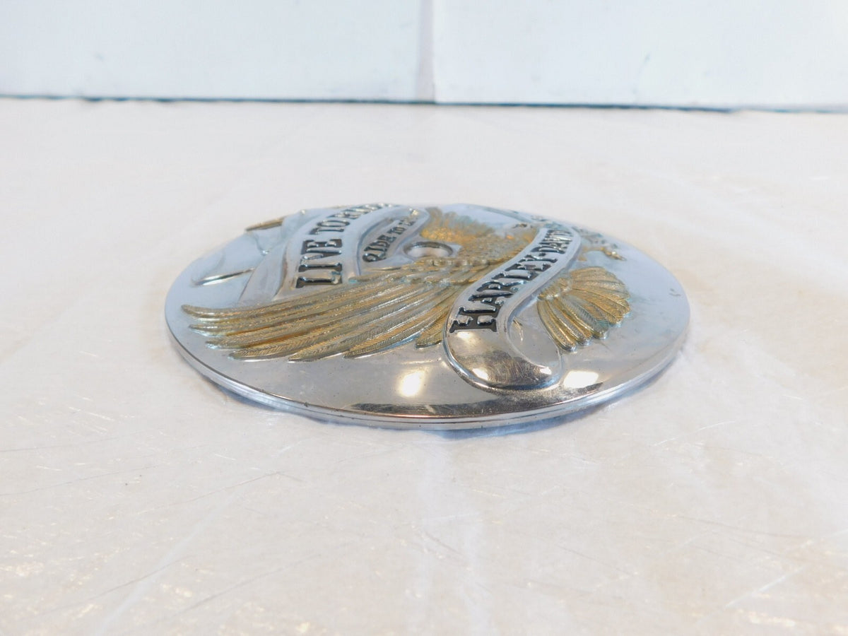 Harley Touring Softail Dyna Live to Ride Eagle Air Cleaner Filter Cover Insert - C3 Cycle
