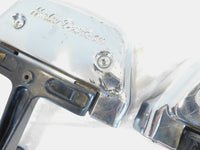 Harley Road King Electra Glide Passenger Footboard Floorboards & Mount Brackets