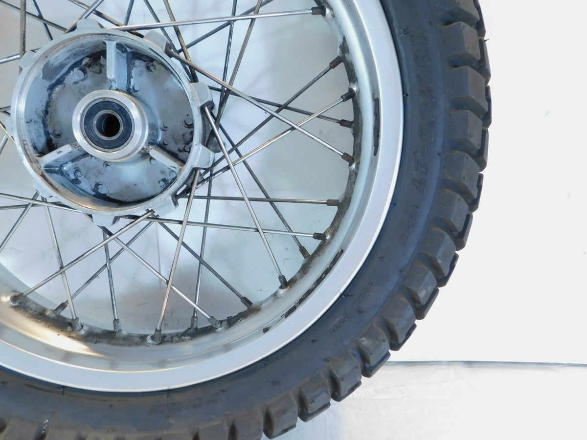 BMW F650GS Dakar & G650GS Sertao Spoked Laced Rear Wheel & Rim 3" x 17" - C3 Cycle