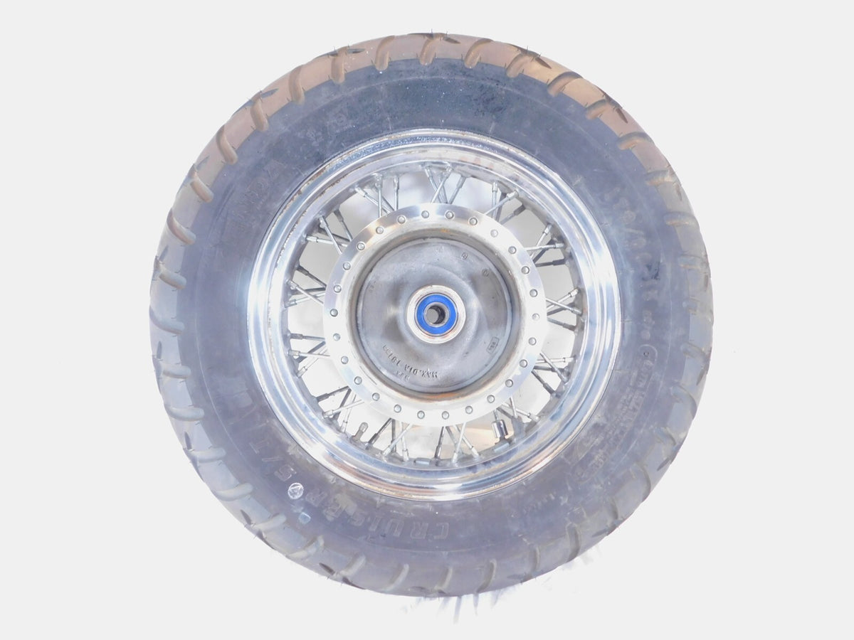 98-03 Honda VT750 Shadow 750 ACE Deluxe Spirit Laced Rear Wheel Rim Rotor & Tire - C3 Cycle