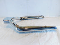 Harley Road King & Electra Glide Cobra 2 into 1 Slip On Exhaust Pipe Mufflers - C3 Cycle
